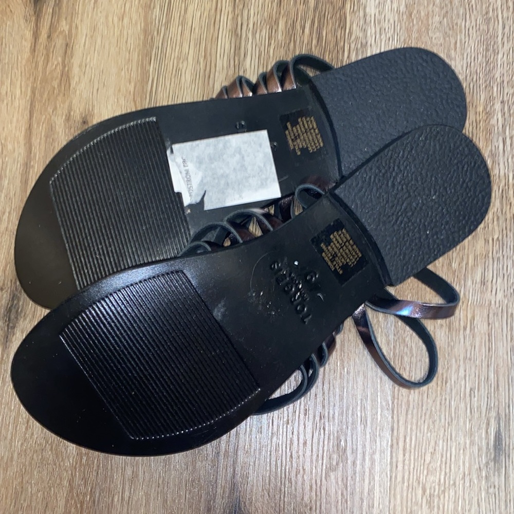 Torgeis New York leather sandals sz 9 8.5 - Picture 5 of 5